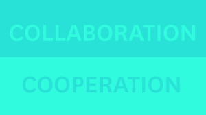 collaboration vs cooperation